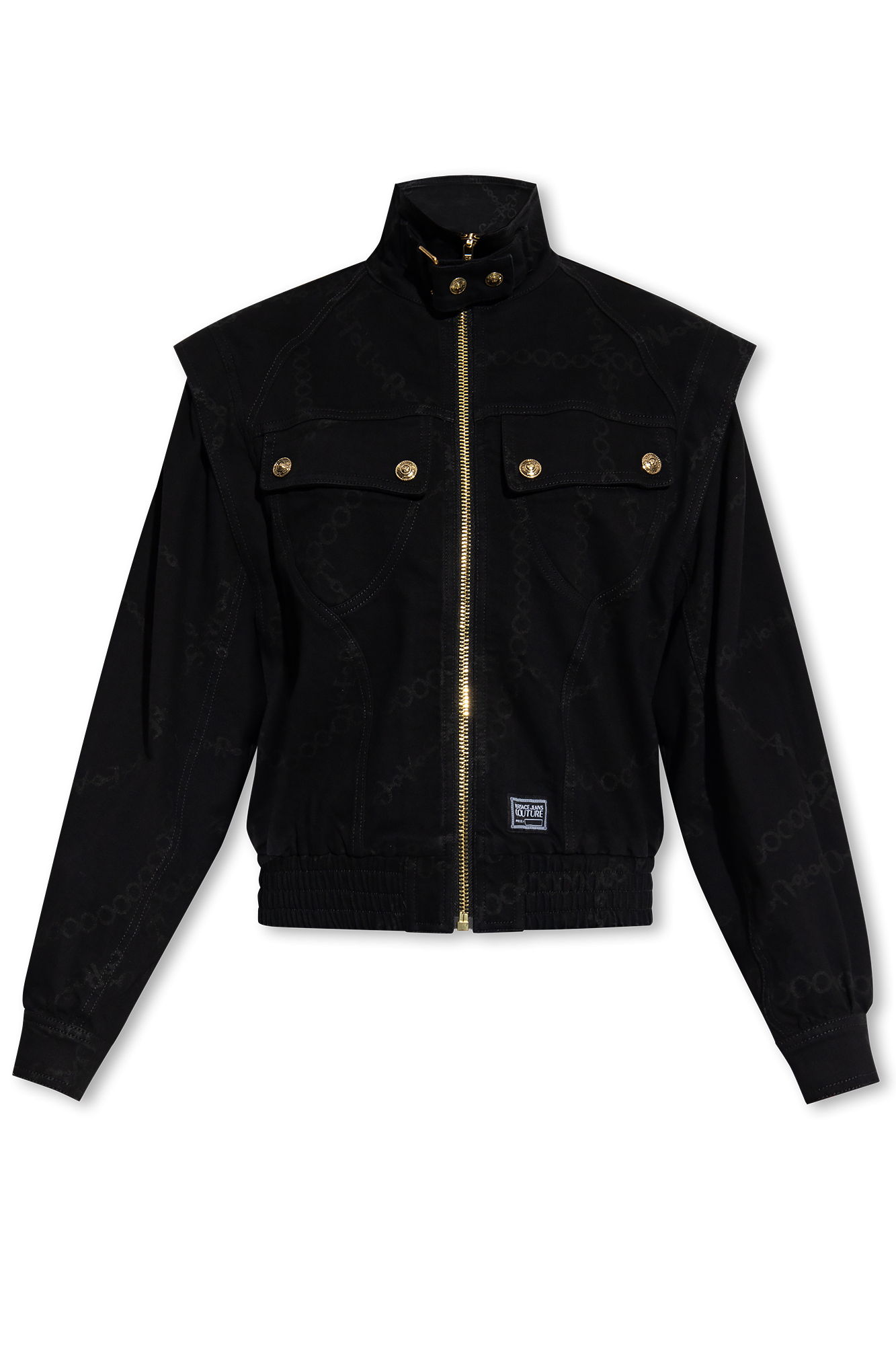 Black Denim jacket Versace Jeans Couture - Vitkac GB